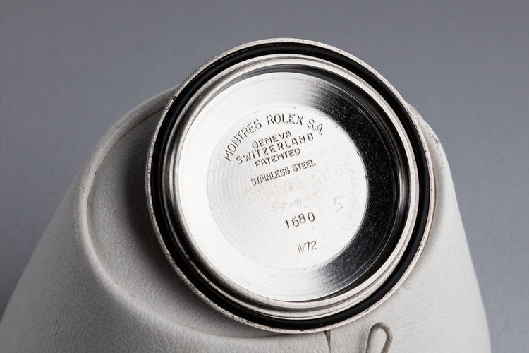 1972 Rolex Red Submariner 1680 MK IV Dial