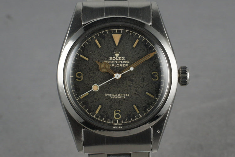 1958 Rolex Explorer 1 6610 with Gilt Dial