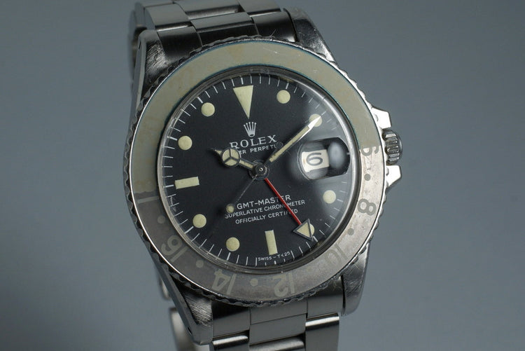 1967 Rolex GMT 1675 Mark I Dial