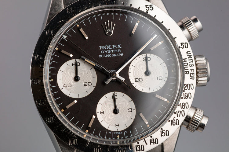 1971 Rolex Daytona 6265 with Dark Chocolate Tropical Dial