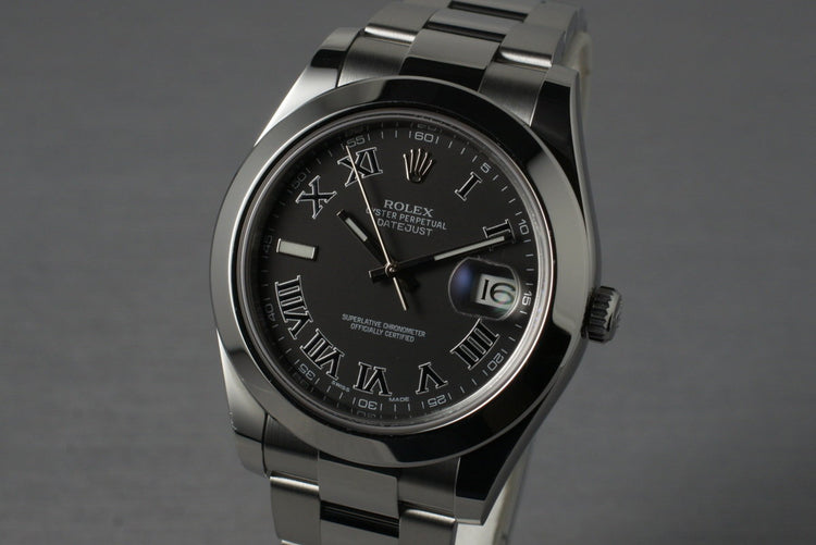 2014 Rolex DateJust 116300 with Box and Papers