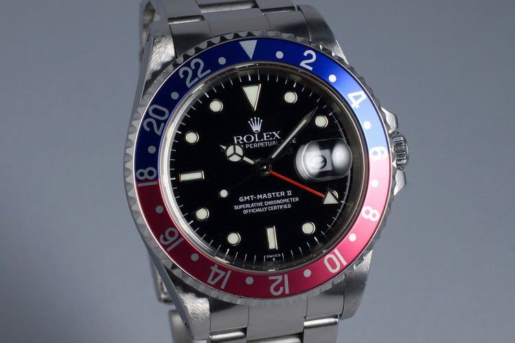 1999 Rolex GMT II 16710