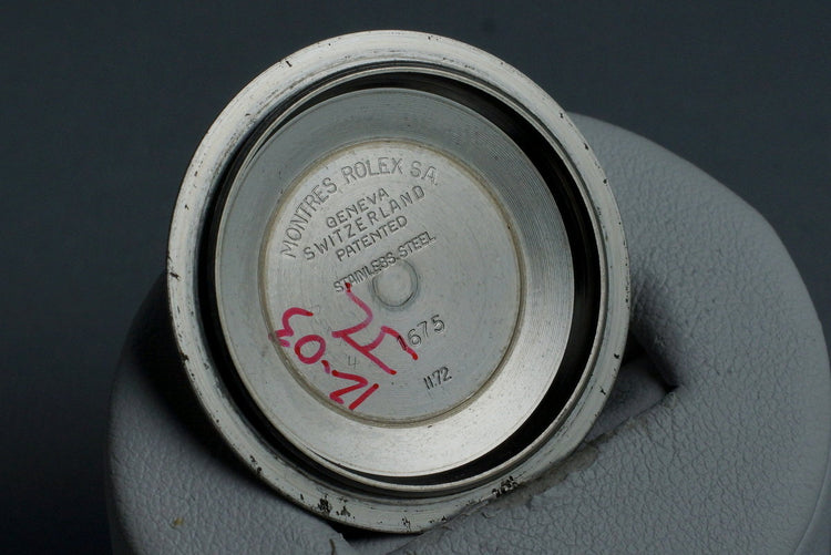 1972 Rolex Two Tone GMT 1675 Root Beer Dial