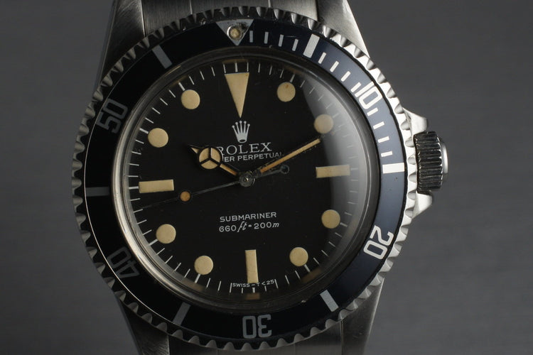 1979 Rolex Submariner 5513 Mark 3 Maxi Dial