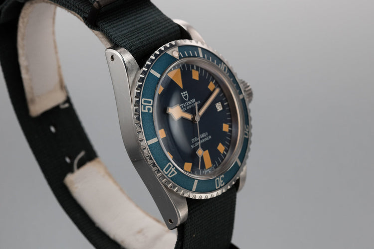 1978 Tudor Snowflake Submariner 94110 Blue Dial
