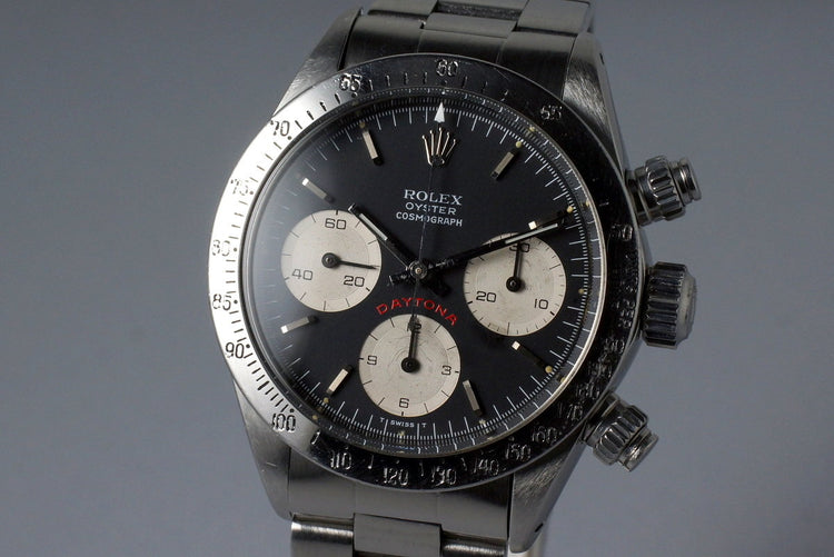 1978 Rolex Daytona 6265 Black Big Red Daytona Dial