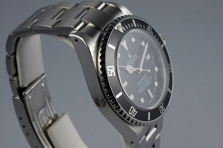 2000 Rolex Sea Dweller 16600