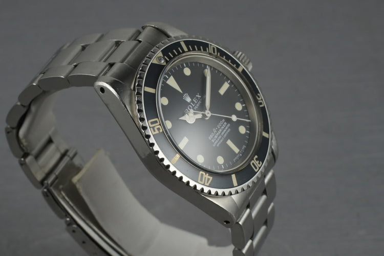 Rolex Submariner 5512 with Box and Papers