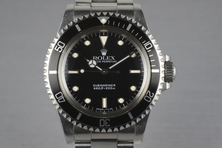 1989 Rolex Submariner 5513