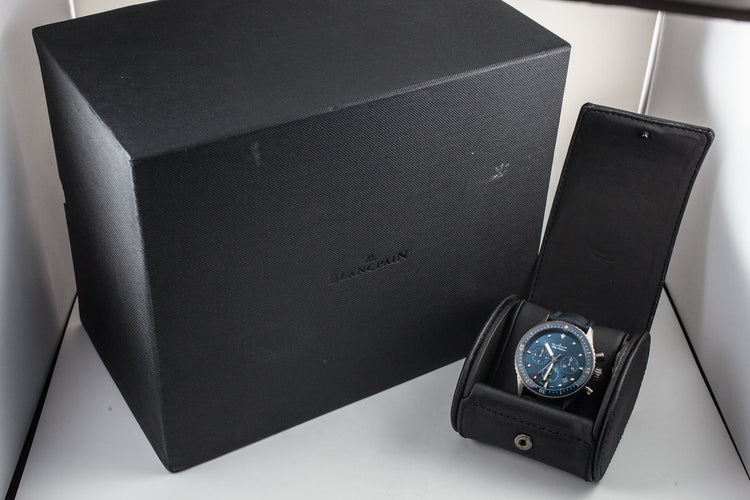 Blancpain Fifty Fathoms Bathyscaphe Ceramic Flyback Chronograph Ocean Commitment 07825 with Box and Papers