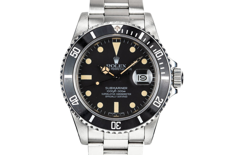 1983 Rolex Submariner 16800 Matte Dial