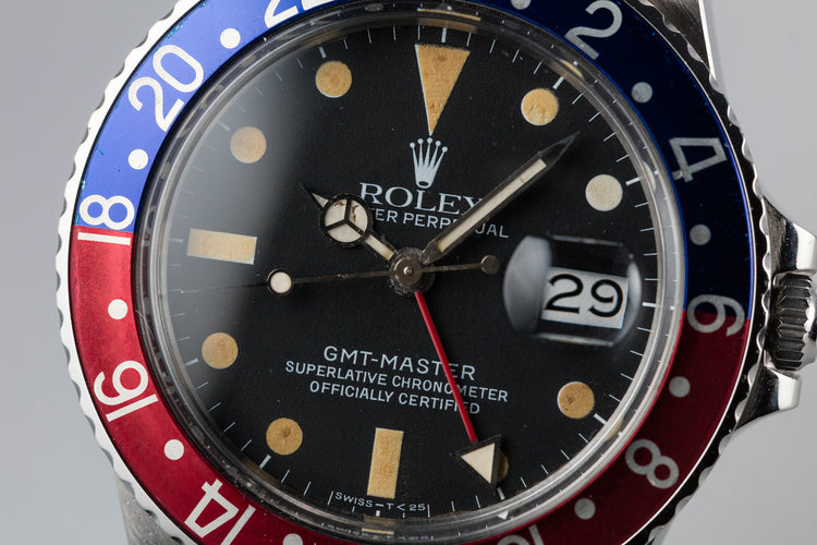 1983 Rolex GMT-Master 16750 "Pepsi"