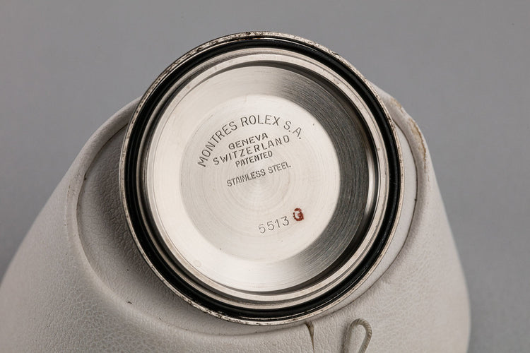 1981 Rolex Submariner 5513 MK III Maxi Dial with Box and Booklets