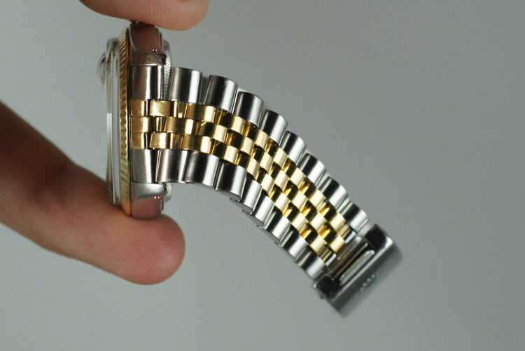 1978 Rolex 18K/SS DateJust 16013 Linen Dial