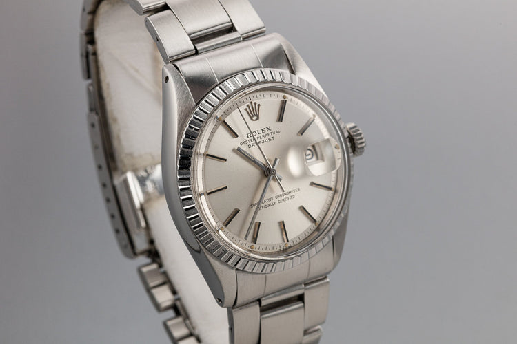 1974 Rolex DateJust 1603 Silver Dial