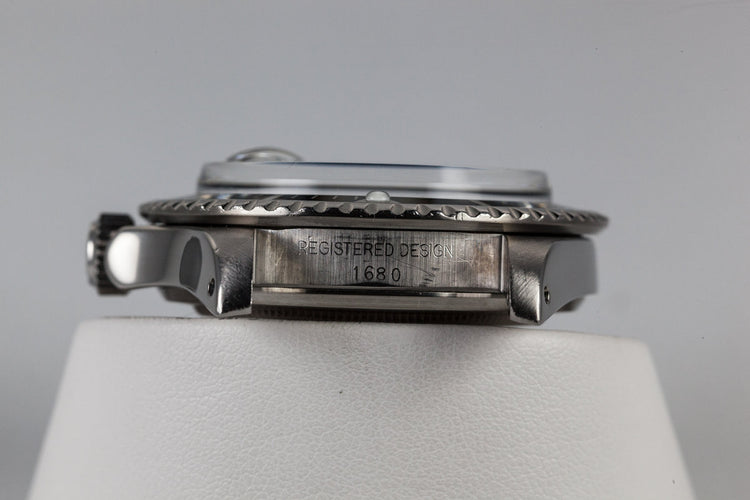 1971 Rolex Submariner 1680 with MK V Red Dial with Service papers