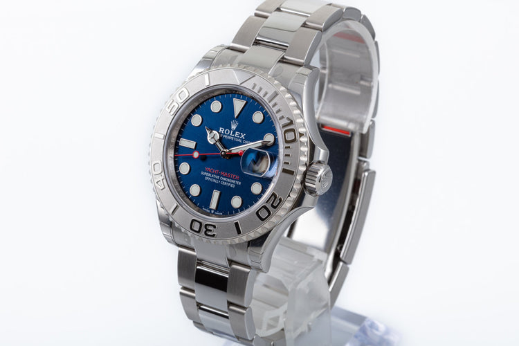 2020 Unworn Rolex Yacht-Master 126622 Blue Dial Full Stickers with Box & Card