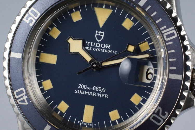 1975 Tudor Blue Submariner 9411/0 Snowflake