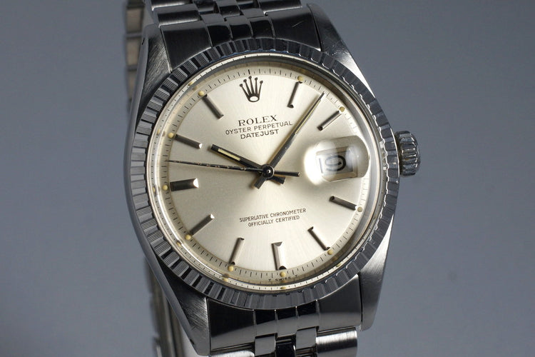 1978 Rolex DateJust 1603 Silver Dial