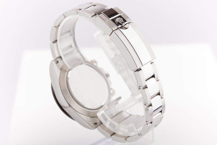 2020 Rolex Daytona Chronograph 116500LN Black Dial with Box & Card