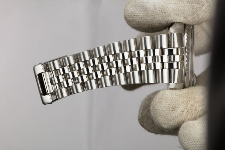 1978 Rolex DateJust 1603 Black Dial with Box and Papers