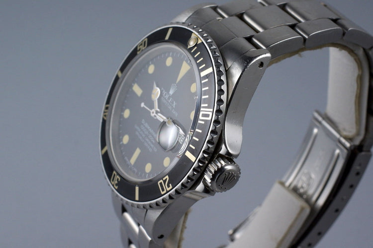 1982 Rolex Submariner 16800 with Box and Papers