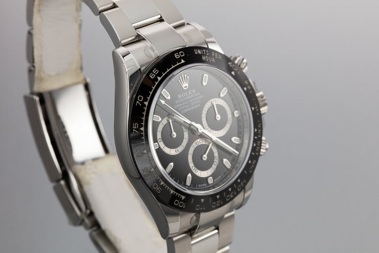 2018 Rolex Ceramic Daytona 116500LN Black Dial with Box and Papers