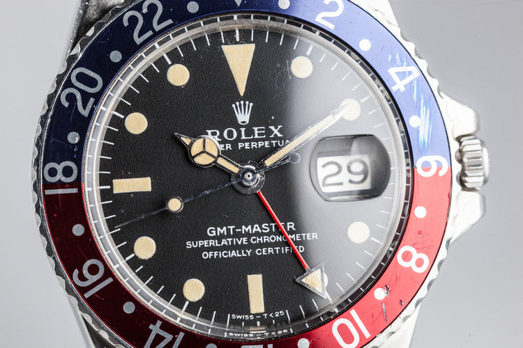 1968 Rolex GMT-Master 1675 with Double Punched Papers