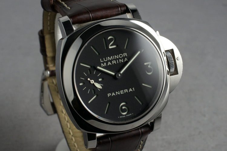 Panerai PAM 111 Marina with Original Receipt