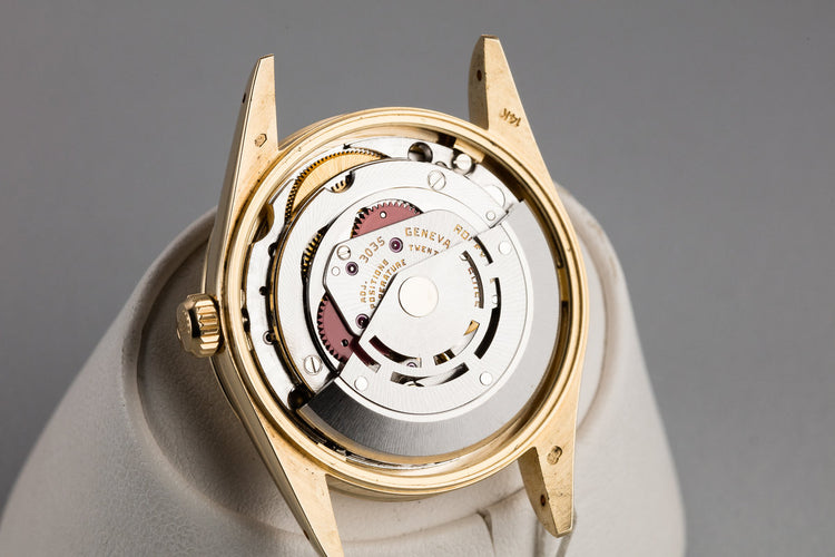 1981 Rolex 14K YG Date 15037 with Champagne Dial