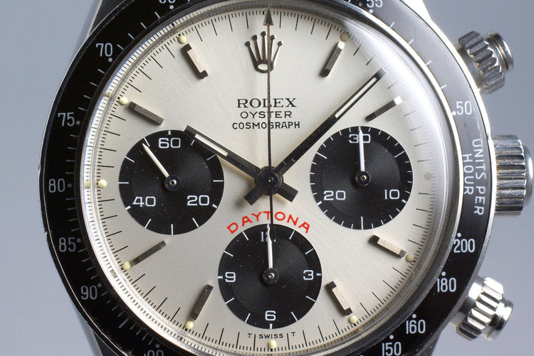 1979 Rolex Daytona 6263 Silver Big Red Daytona Dial