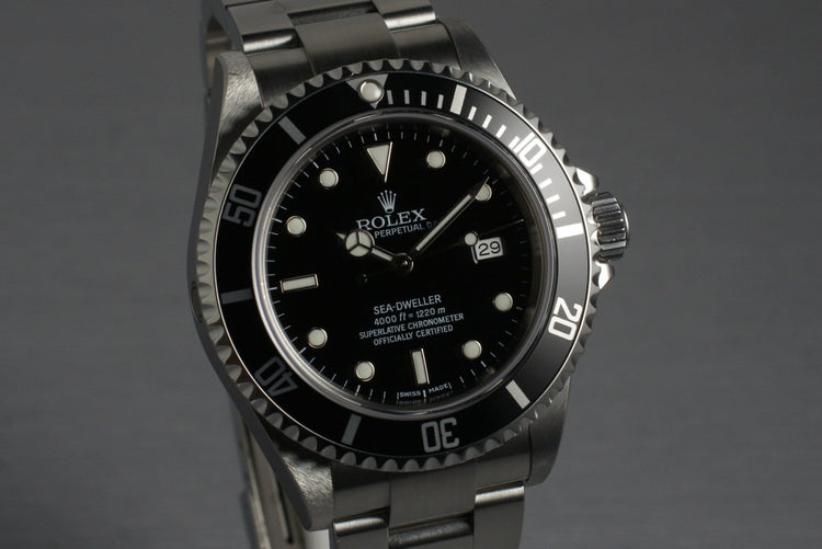2006 Rolex Sea Dweller 16600T