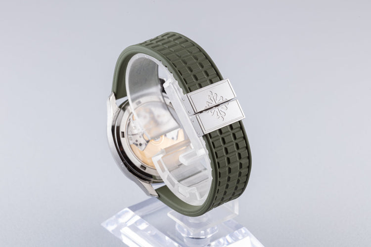 1999 Patek Philippe Aquanaut 5066/1A-001 Black Dial with Box Papers