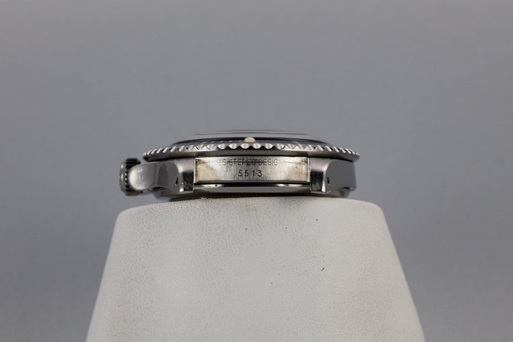 1971 Rolex Submariner 5513 Serif Dial