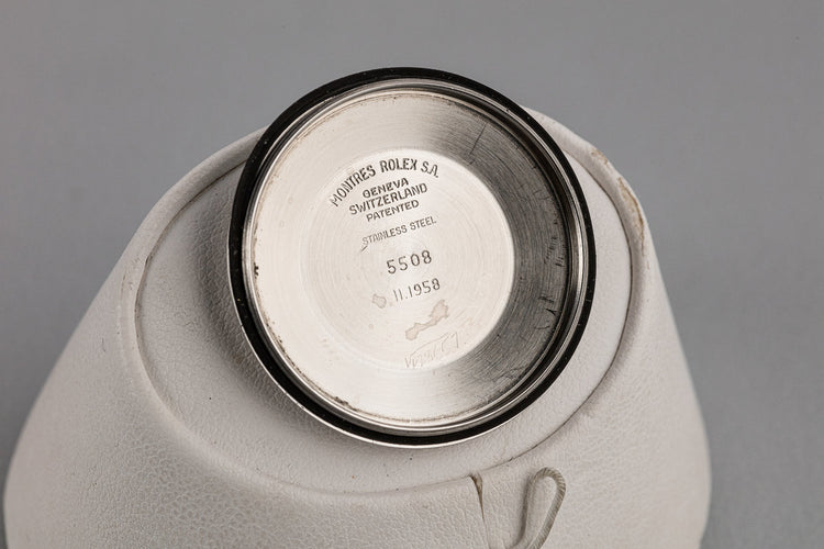 1958 Rolex Submariner 5508 Gilt Service Dial