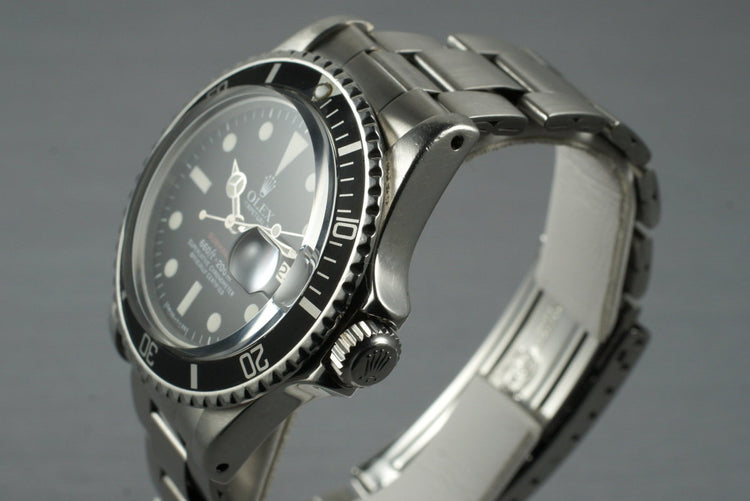 1972 Rolex Red Submariner 1680 with Mark VI Dial