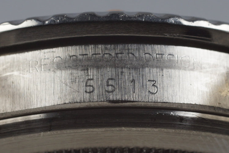 1977 Rolex Submariner 5513 Mark I Maxi Dial