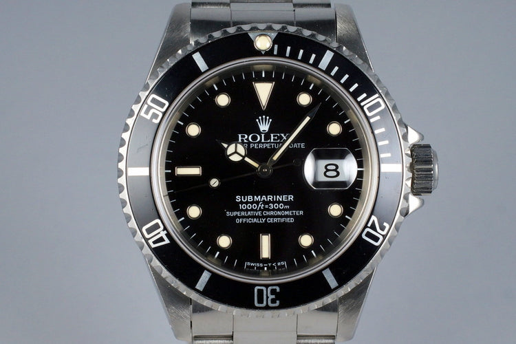 1994 Rolex Submariner 16610