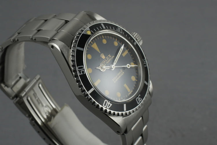 1963 Rolex Submariner 5513 Early PCG SWISS Underline Dial