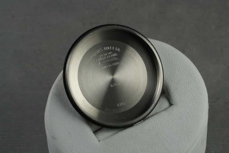 1986 Rolex Daytona 6265 Silver Big Red Daytona with Box and Papers