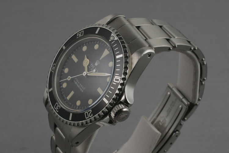 Rolex Submariner 5513 Meters First with 7206 bracelet