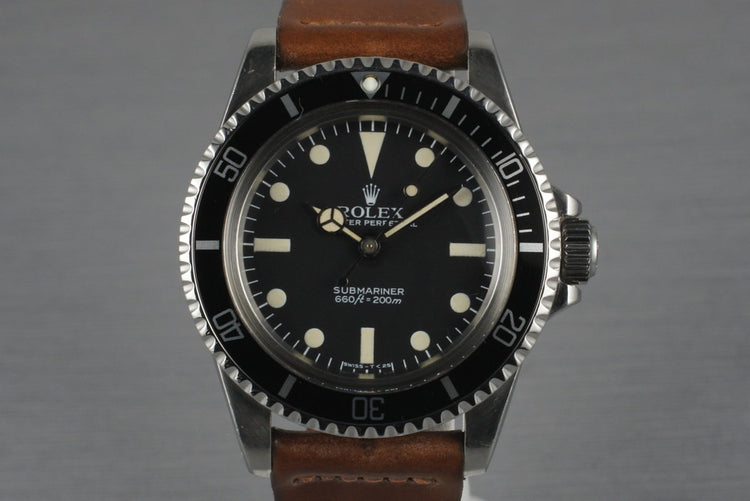 1983 Rolex Submariner 5513 Mark 5 Maxi Dial