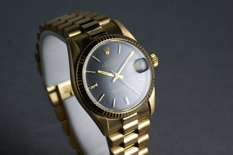 Rolex Midsize President 6827 with box and papers
