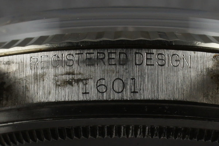 1970 Rolex Datejust 1601 with Silver Linen Dial