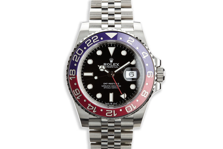 2018 Rolex GMT-Master II 126710 BLRO MK I "Violet" Bezel with Box and Papers