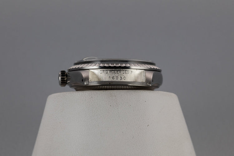 1983 Rolex DateJust 16030 black dial with Box and Papers