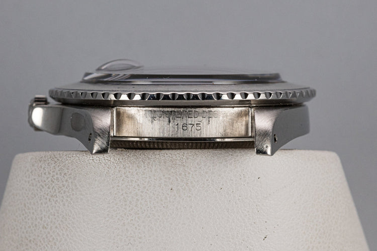 1971 Rolex GMT-Master 1675 "Crimson Ghost" with Box and Double Punch Papers