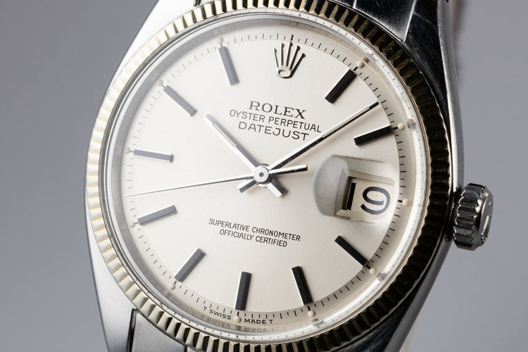 1961 Rolex DateJust 1601 Silver Dial