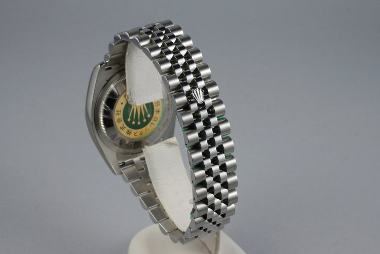 2005 Rolex DateJust 116234 Gray Arabic Dial MINT