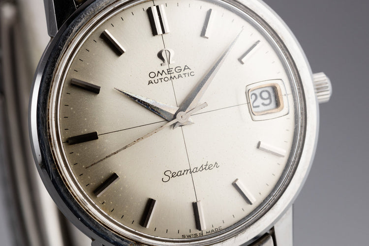 1966 Omega Seamaster 166.003 Silver Dial